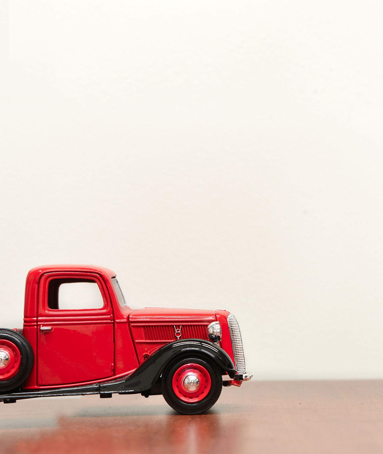 classic cars pavement red ford pick up 1112597